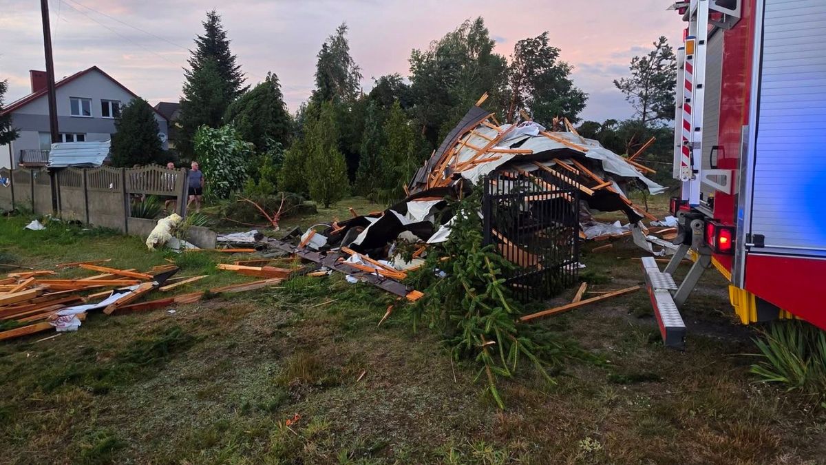 Dramatyczny widok w Ossali