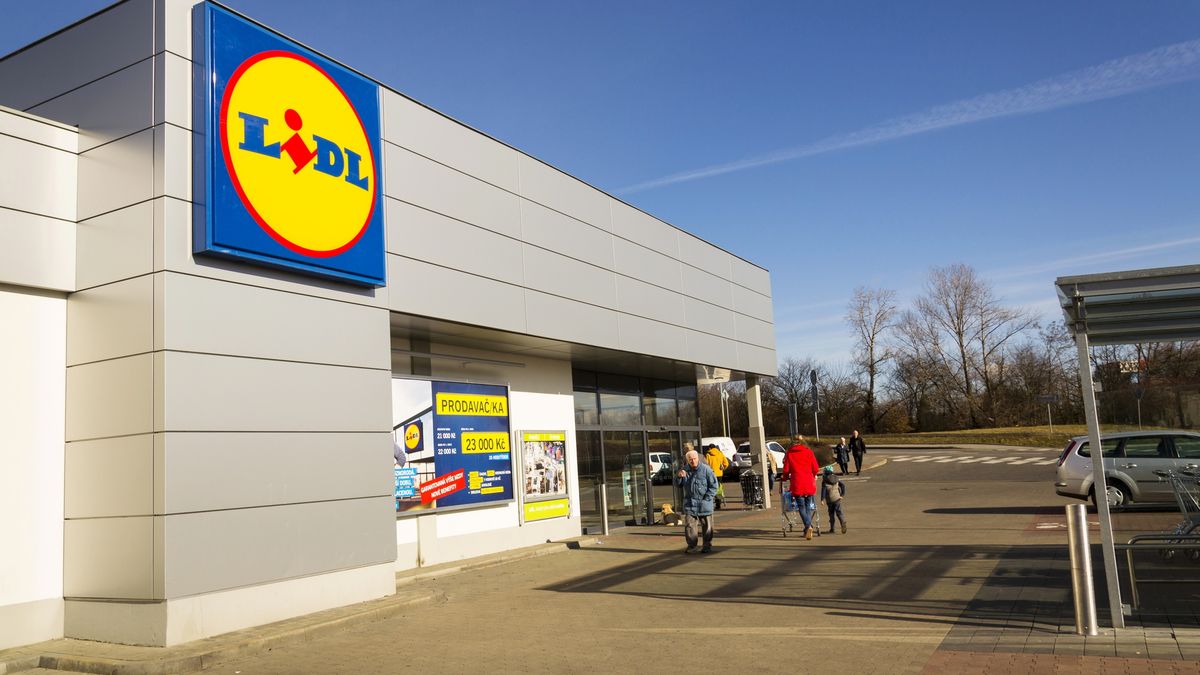 Sklep Lidl z depositphotos