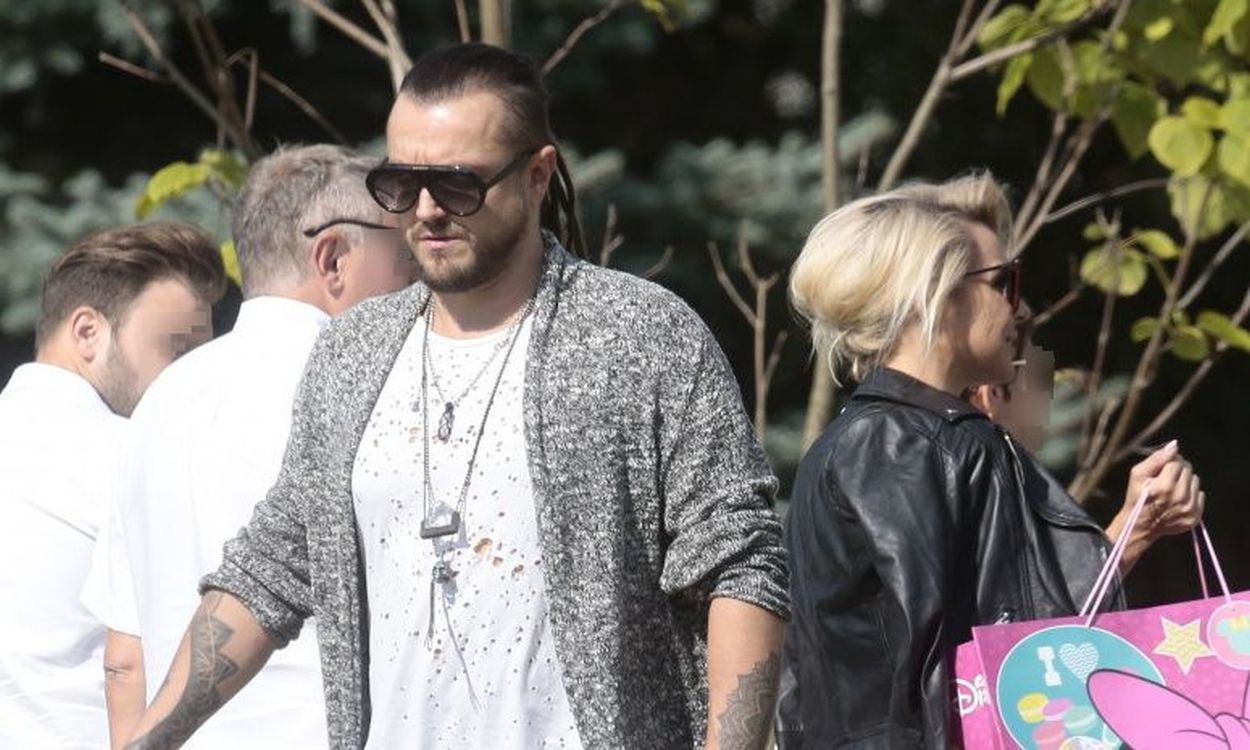 Blanka Lipińska i Baron na urodzinach córki Natalii Siwiec