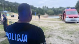 Kajkowo: Poszukiwania mężczyzny, który wpadł do jeziora Sajmino