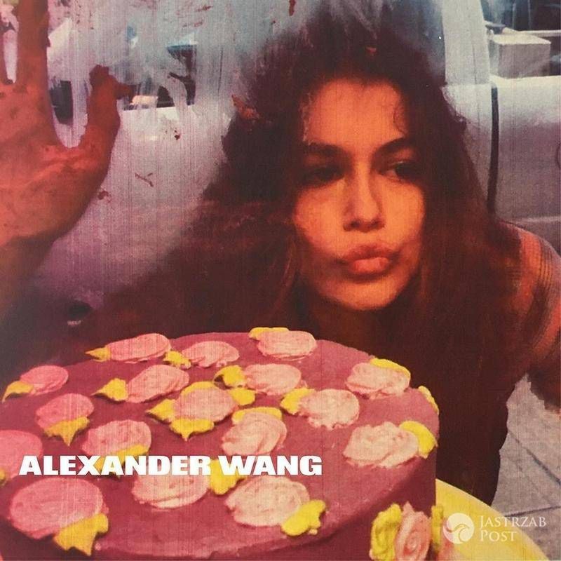 Kaia Gerber w kampanii Alexander Wang wiosna-lato 2016