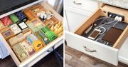 17 genialnych pomysłów na organizację kuchennych szuflad. Patenty na medal!