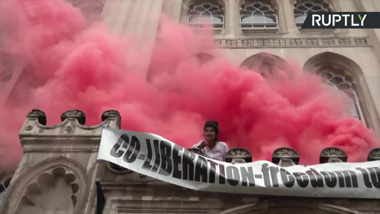 Extinction Rebellion rozpoczyna serię protestów w Londynie. Co najmniej dziewięć osób zostało zatrzymanych.