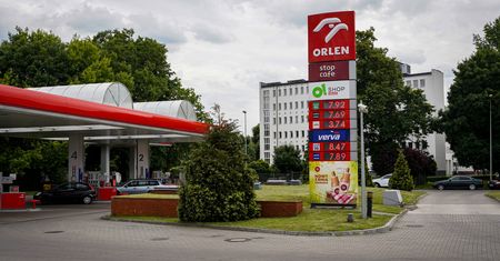 Nieudany protest na pilskim Orlenie