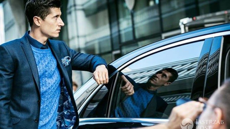 Robert Lewandowski w kampanii Vistula jesień-zima 2016/2017. Zdjęcia zza kulis sesji (fot. mat. pras.)