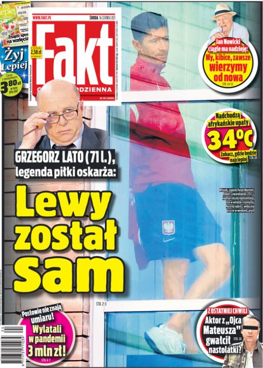 Fakt okładka z 16.06