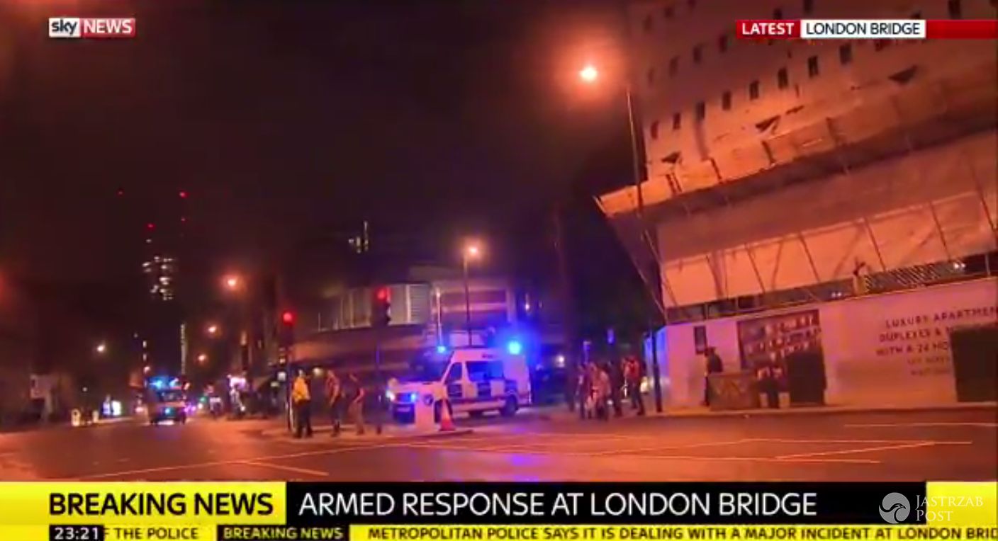 Van wjechał w turystów w Londynie