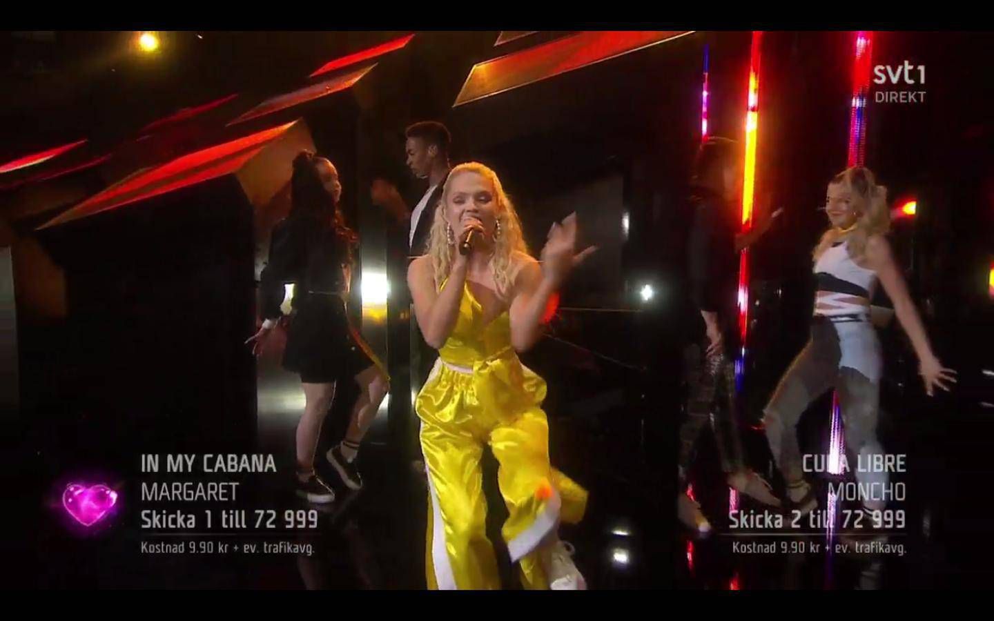 Margaret – In My Cabana – Eurowizja 2018, dogrywka Melodifestivalen 2018
