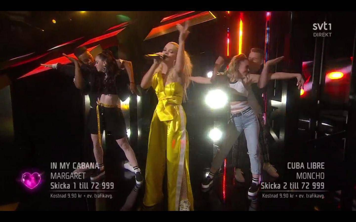 Margaret – In My Cabana – Eurowizja 2018, dogrywka Melodifestivalen 2018
