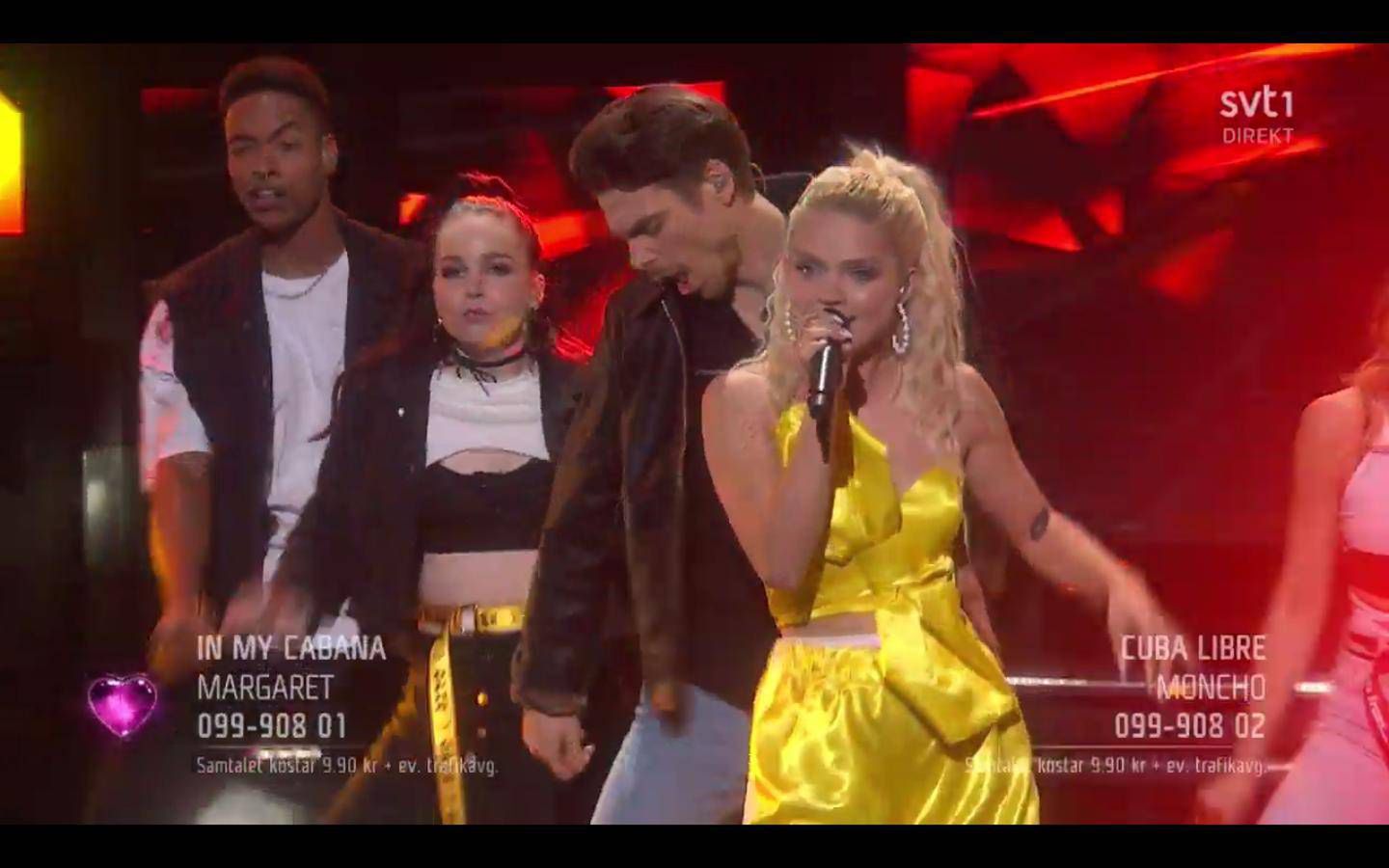 Margaret – In My Cabana – Eurowizja 2018, dogrywka Melodifestivalen 2018