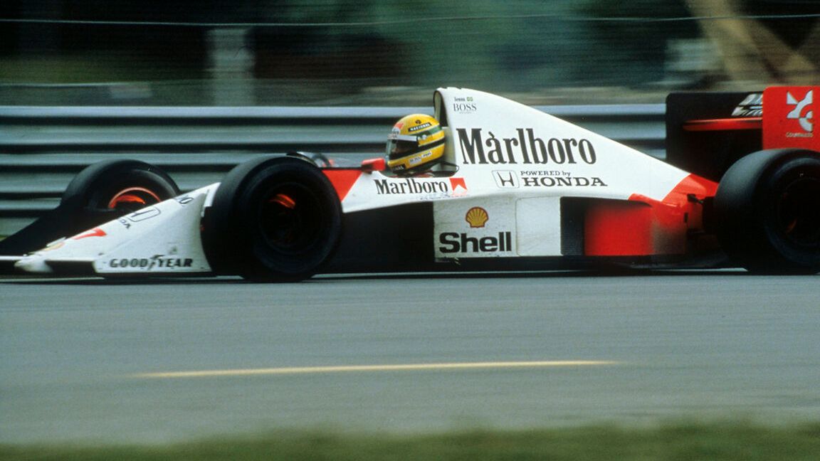 Zdjęcie okładkowe artykułu: Materiały prasowe / McLaren / Na zdjęciu: Ayrton Senna