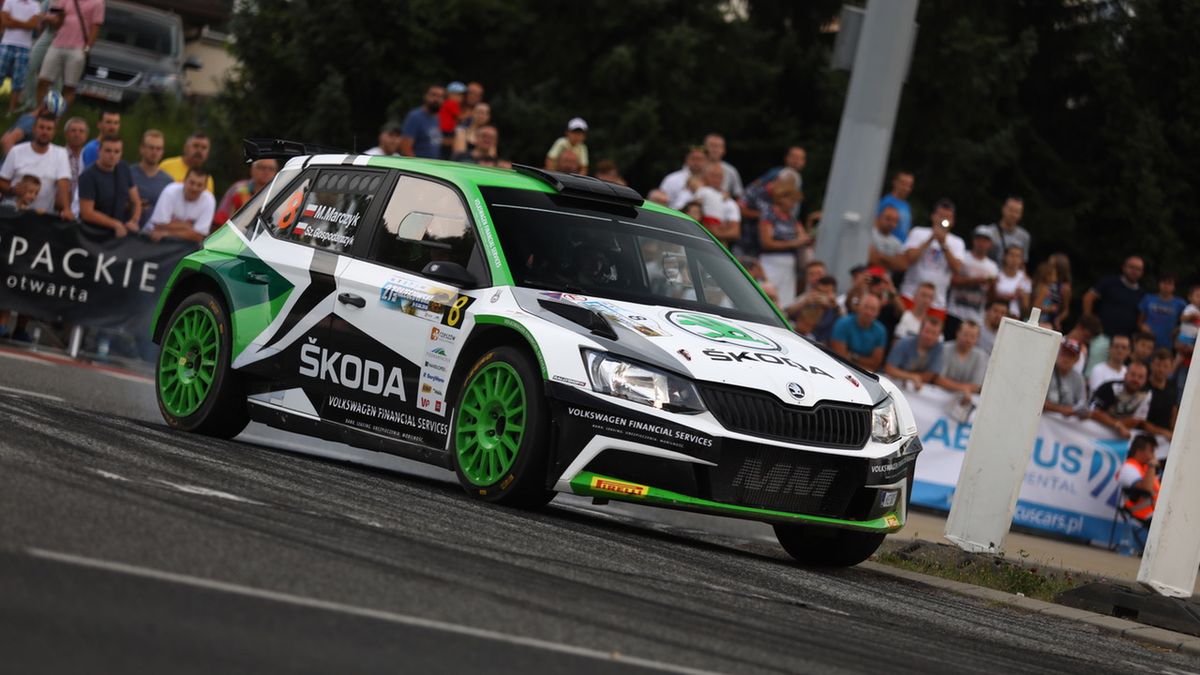 Materiały prasowe / RSMP.PL / Mikołaj Marczyk podczas Rajdu Rzeszowskiego