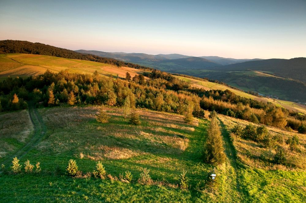 Beskid Niski - łemkowskie miejscowości "widma"