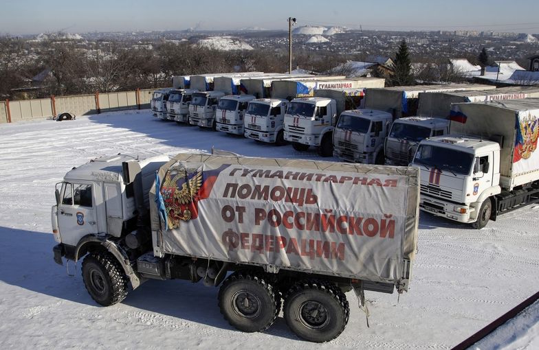 Sytaucja w Donbasie zaogniła się z chwilą przybycia kolejnego</br> rosyjskiego konwoju - mówi ukraińskie wojsko</br>