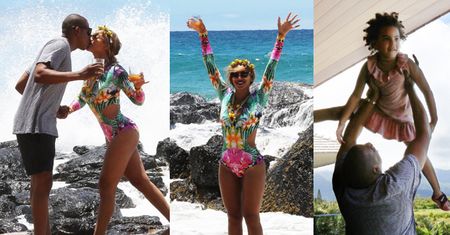 Beyonce całuje się z mężem na Hawajach! (ZDJĘCIA)