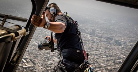 100-megapikselowe zdjęcia i helikoptery. Jin-Woo Prensena woli adrenalinę niż drony