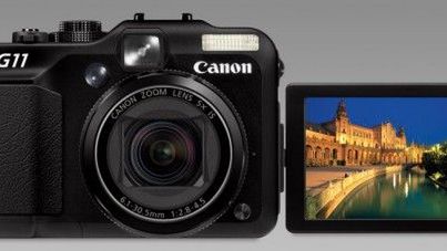 Canon PowerShot G11 - wraca odchylany ekran LCD 1