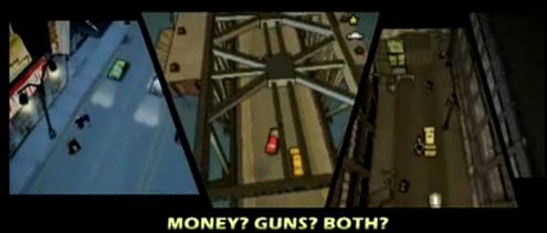 Reklama GTA Chinatown Wars i ciutka gameplayu