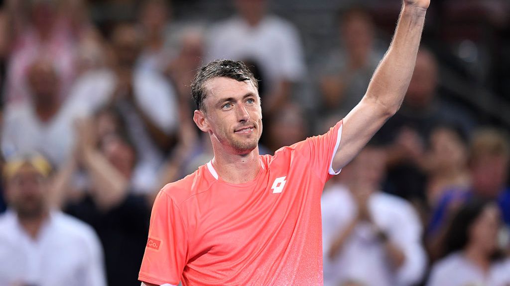 Getty Images / Albert Perez / Na zdjęciu: John Millman