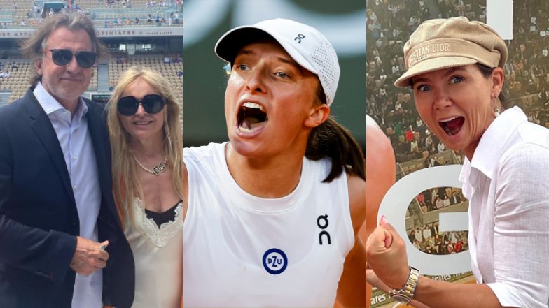 Gwiazdy wspierają Igę Świątek podczas finału Roland Garros