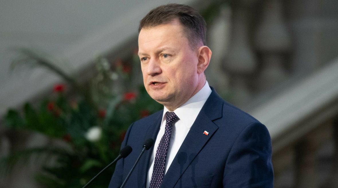 Wicepremier, minister obrony narodowej Mariusz Błaszczak