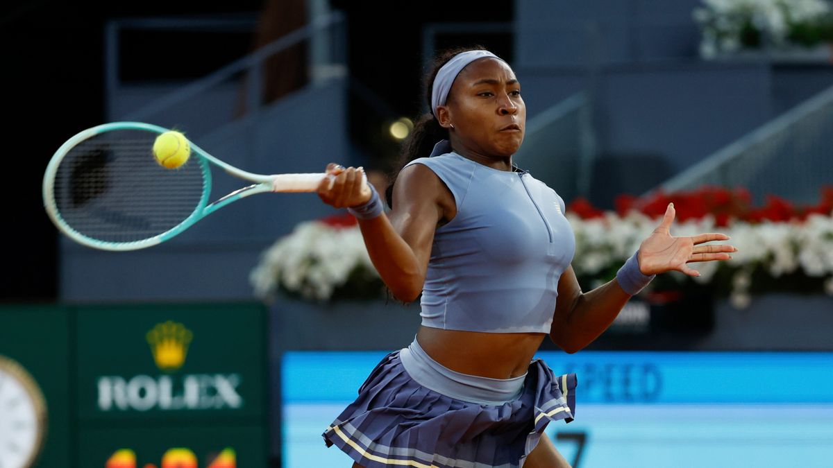 PAP/EPA / JUANJO MARTIN / Na zdjęciu: Coco Gauff