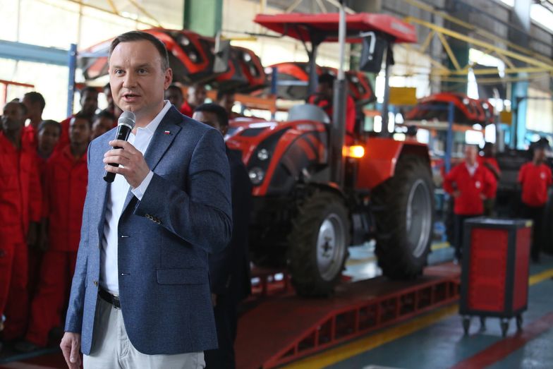 Andrzej Duda z wizytą w Etiopii: afrykański rynek to olbrzymie państwa o wielkim potencjale