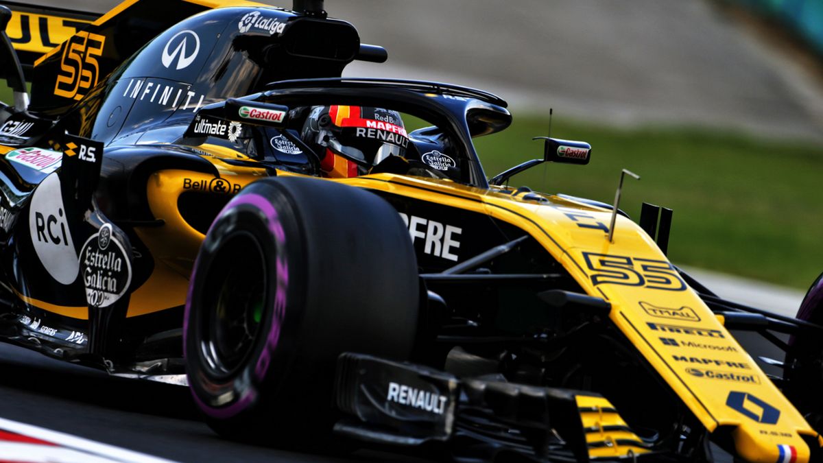 Carlos Sainz za kierownicą Renault