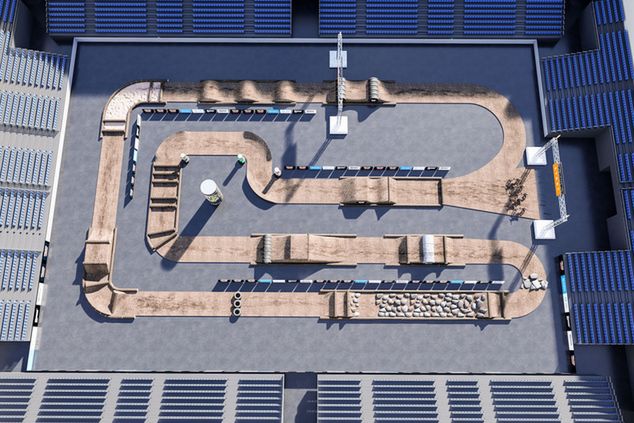 Projekt toru w Tauron Arenie (mat. prasowe)