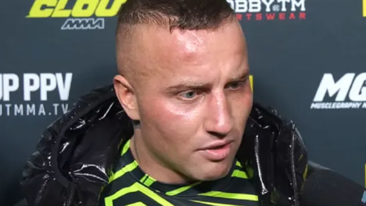 Na zdjęciu Denis Załęcki