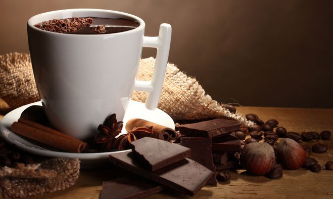 Kawa z nutą czekolady