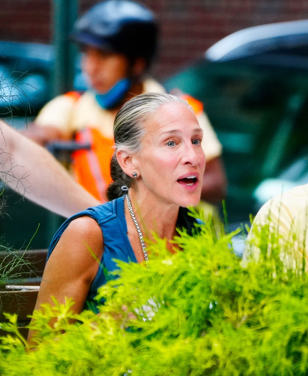 Sarah Jessica Parker na lunchu w Nowym Jorku