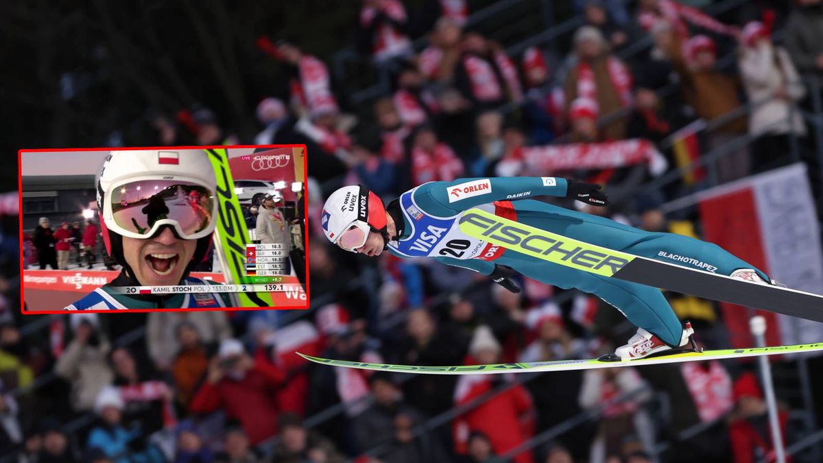 PAP / PAP/Grzegorz Momot / Facebook/Eurosport / Na zdjęciu: Kamil Stoch