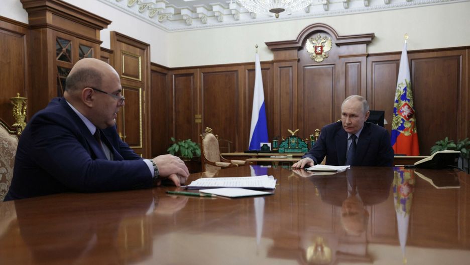 Misztulin na spotkaniu u Putina