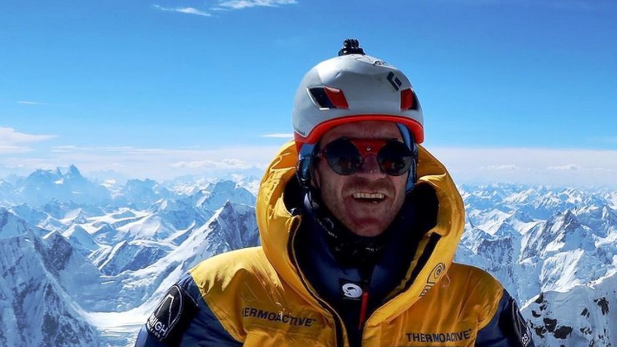 Instagram / Oswald Rodrigo Pereira na Broad Peaku (fot. Instagram)