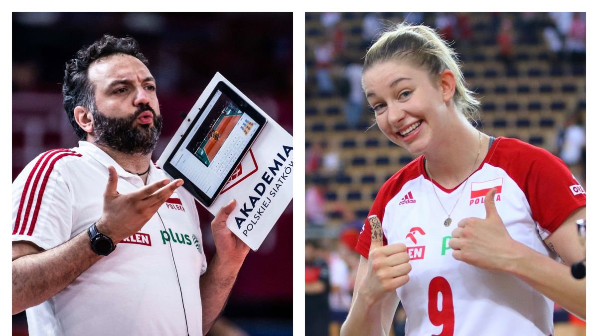 WP SportoweFakty / Justyna Serafin / FIVB / Selekcjoner reprezentacji Polski był mocno zdziwiony liczbą punktów zdobytych przez Magdalenę Stysiak.
