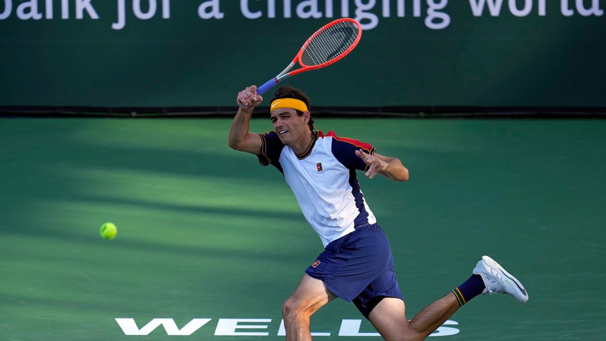 PAP/EPA / RAY ACEVEDO / Na zdjęciu: Taylor Fritz