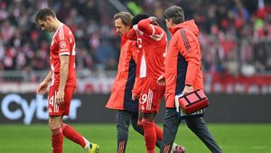 Łzy piłkarza Bayernu Monachium. Kolejna kontuzja