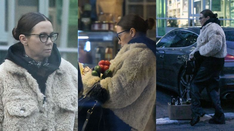 Kinga Rusin na mieście