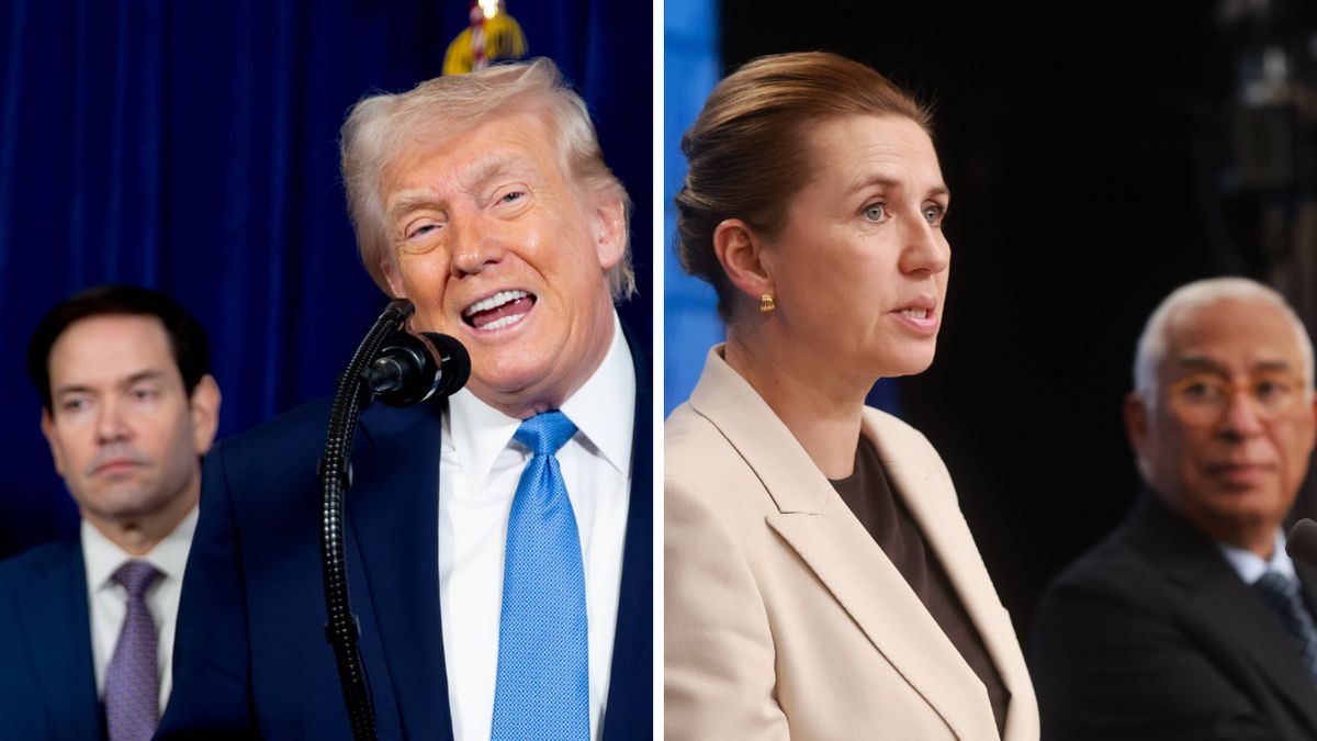 Donald Trump, Mette Frederiksen