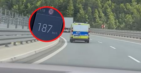 Już 1,6 mln wyświetleń. Radiowóz pędził Zakopianką. Powołają biegłego