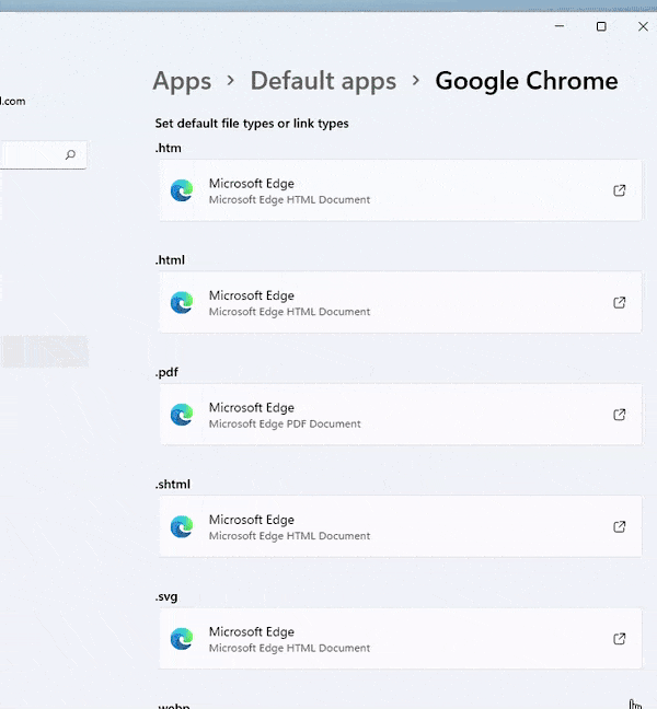 przeglądarka domyślna Windows 11 przed aktualizacją
