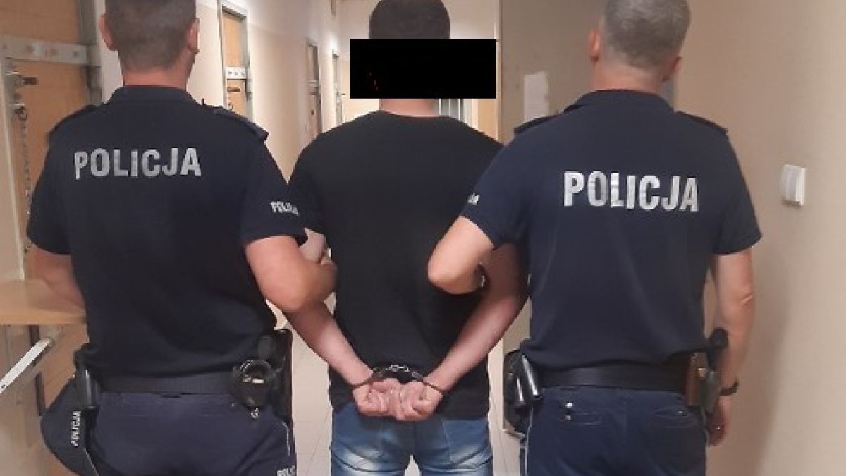 Mężczyzna został zatrzymany po kilkunastu dniach od pobicia