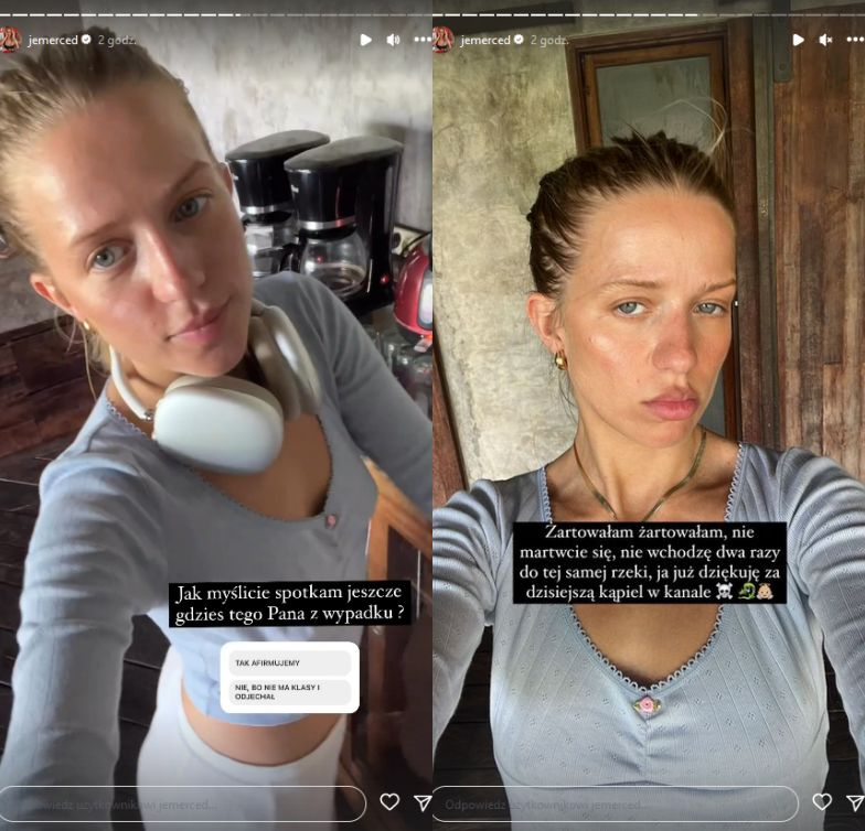 Jessica Mercedes miała wypadek na skuterze