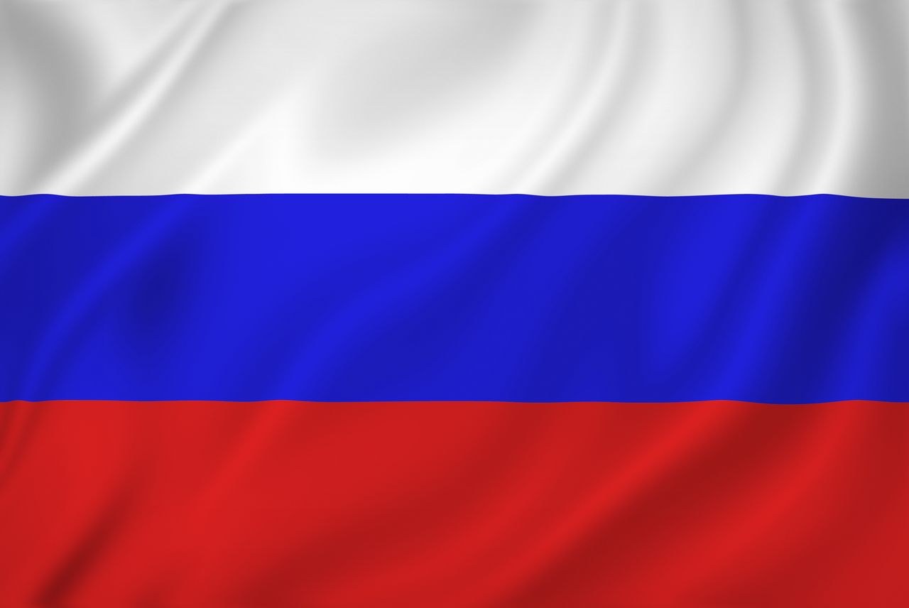 Russia national flag.