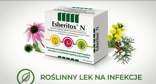 Orkla Care reklamuje Esberitox N w telewizji