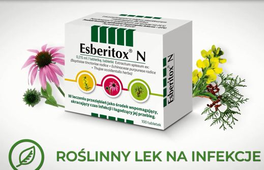 Orkla Care reklamuje Esberitox N w telewizji