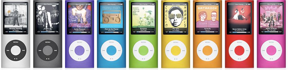 Aparaty w iPodach touch i nano następnej generacji?
