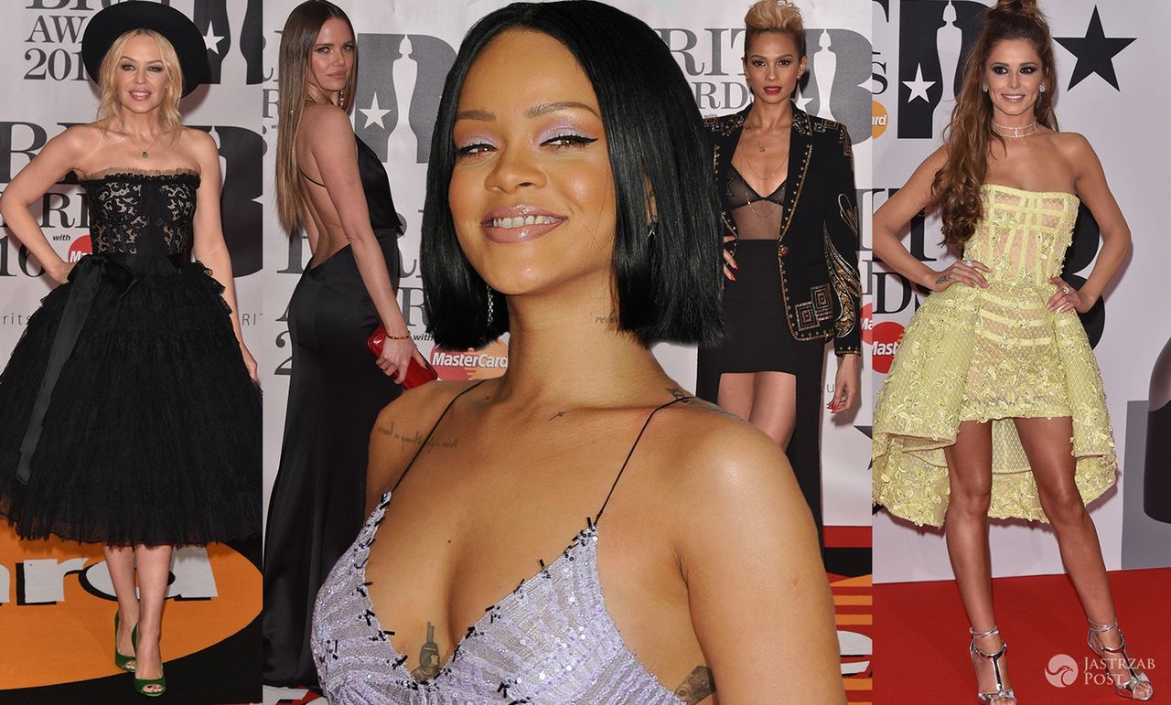 Plejada gwiazd na BRIT Awards 2016: Rihanna, Adele, Kylie Minogue, Cheryl Cole...