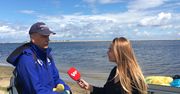 Rezerwat Mewia Łacha. "Śmieci są potężnym zagrożeniem dla ptaków"